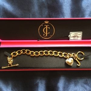 JUICY COUTURE Heart Chain Bracelet